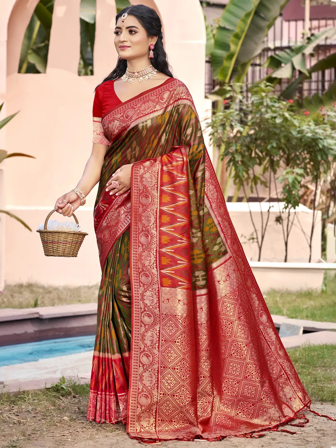 Ast Poorvika Silk Vol 7 Soft Silk Pochampally Festival Saree Collection Sarees - Image 7
