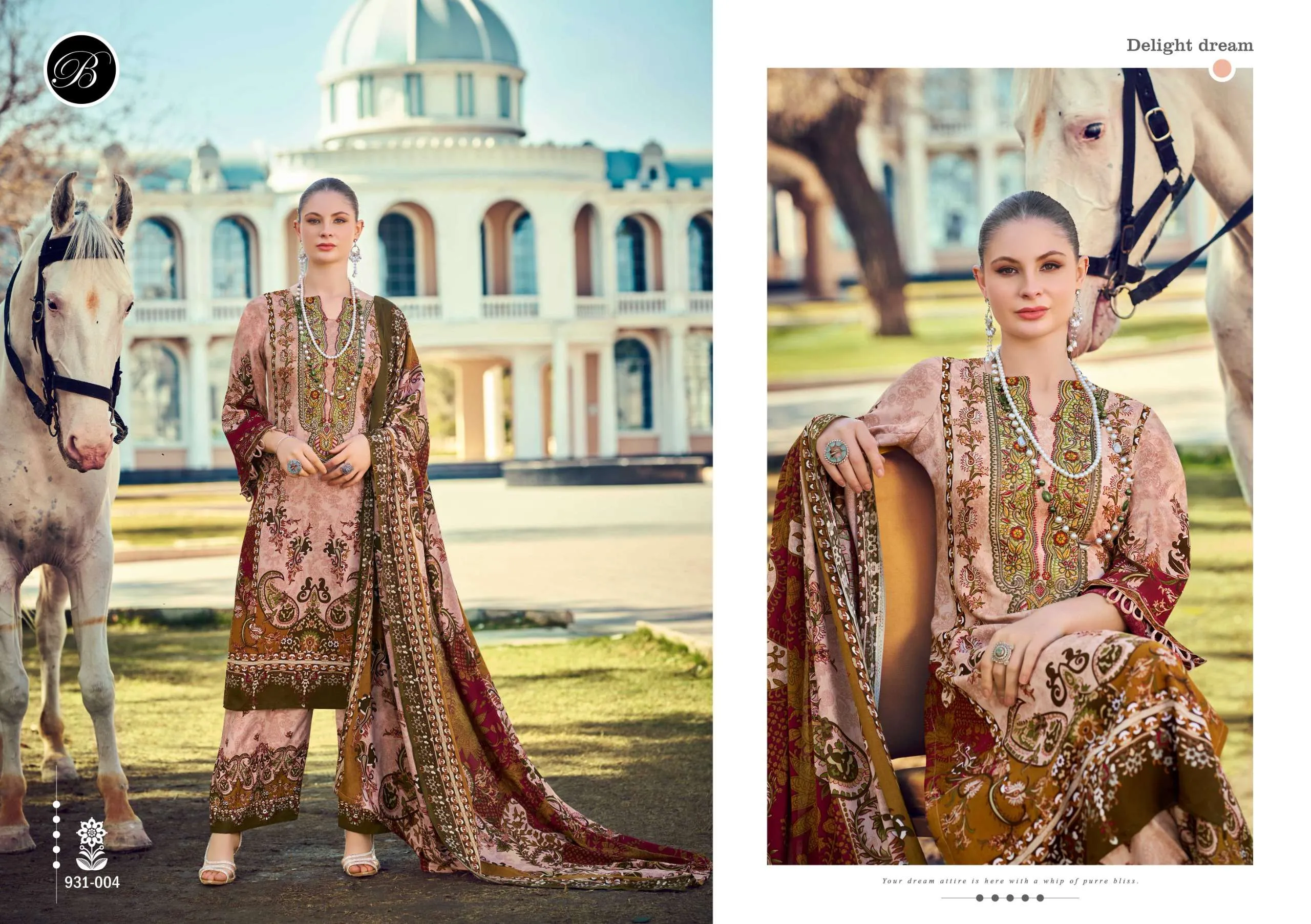 Belliza Designer Studio Dilkhush Vol 2 Semi Stitched Suits