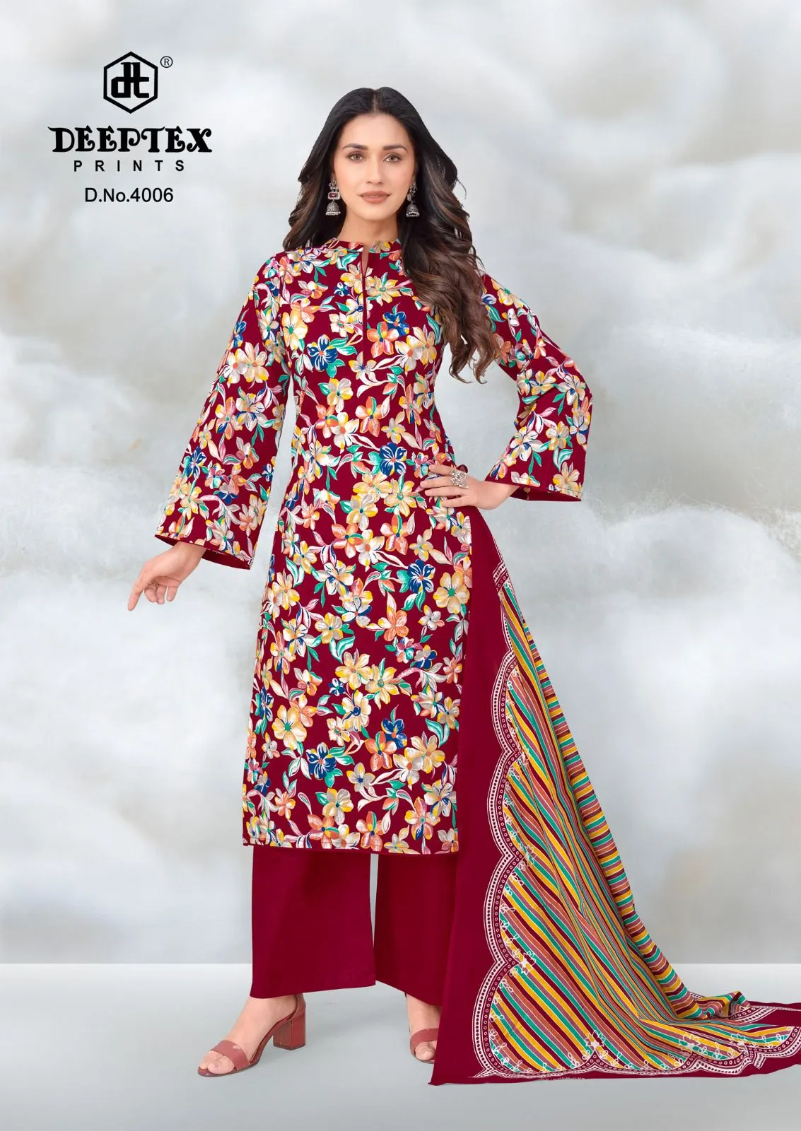 Deeptex Aalia Afreen Vol 4 Unstitched Suits