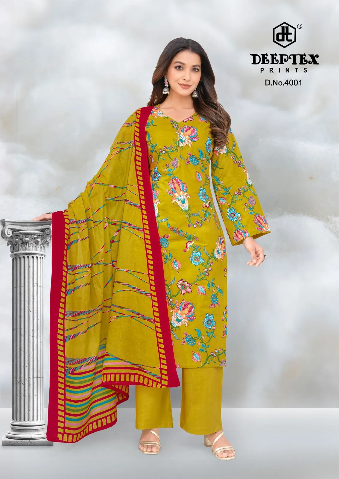 Deeptex Aalia Afreen Vol 4 Unstitched Suits