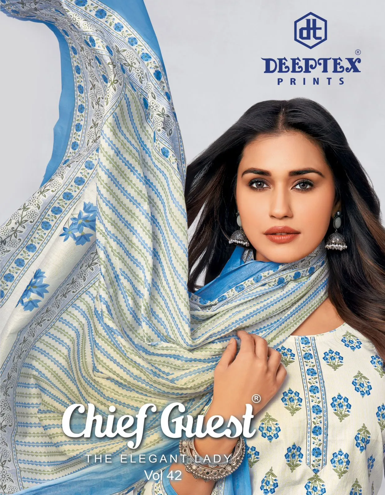 Deeptex Chief Guest Vol 42 Unstitched Suits