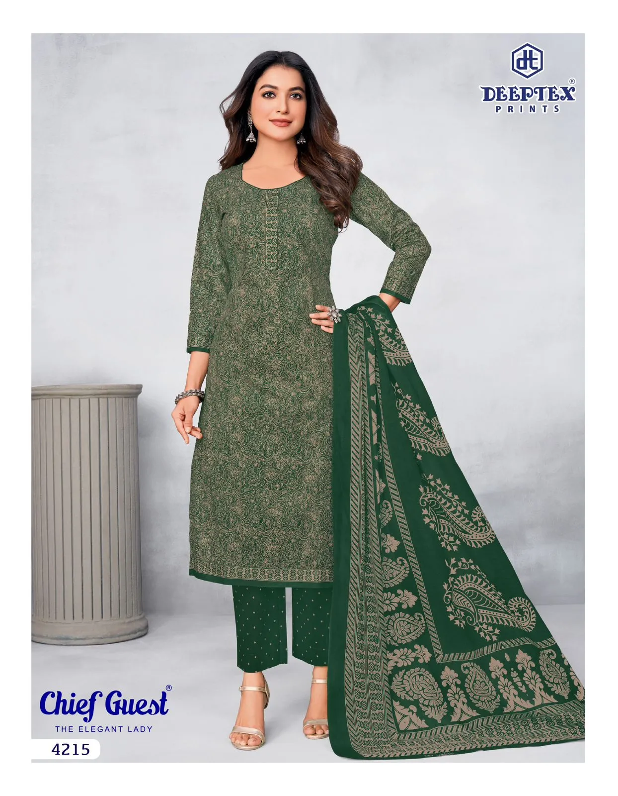 Deeptex Chief Guest Vol 42 Unstitched Suits