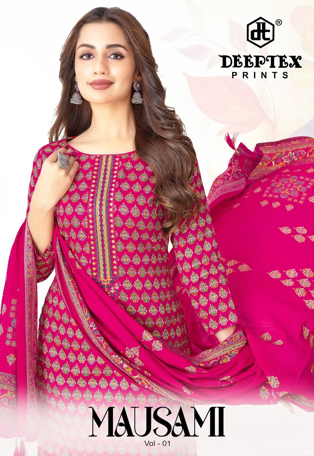Deeptex Prints Mausami Vol 1 Unstitched Suits