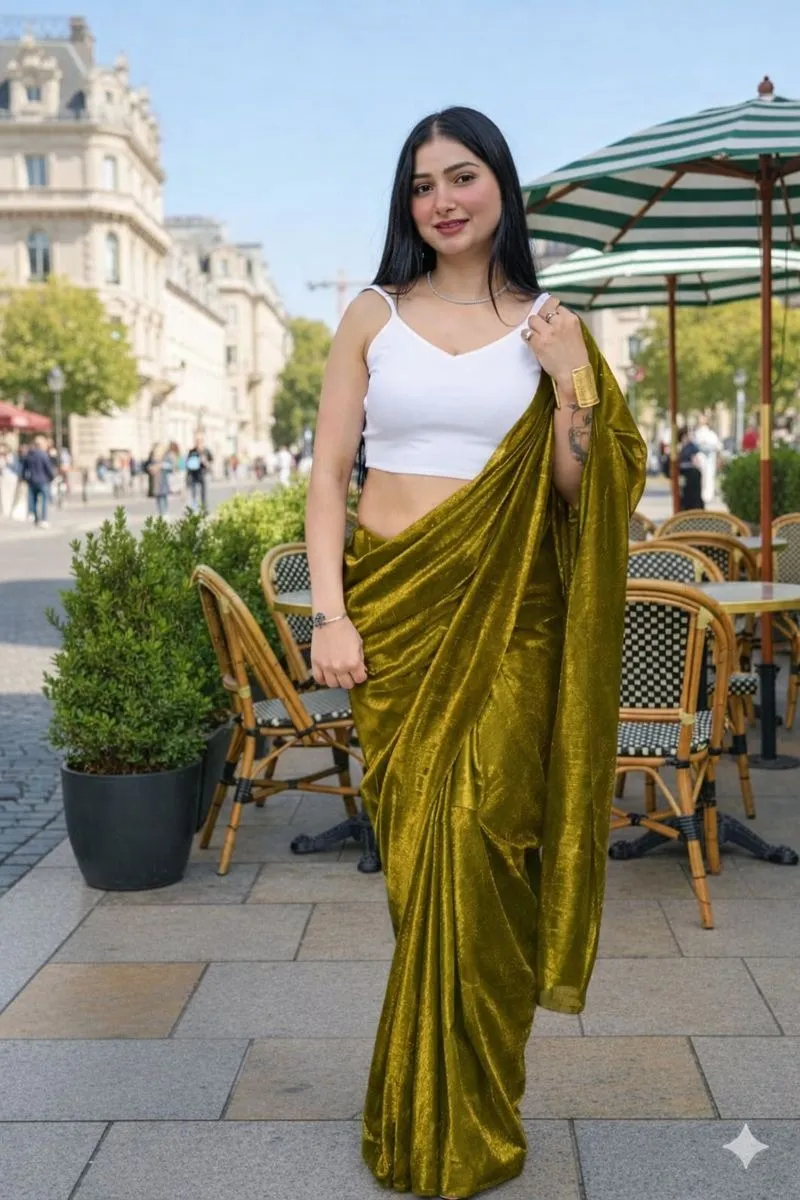 Delta White Blouse New Lycra Plain Fancy Saree Collection Sarees