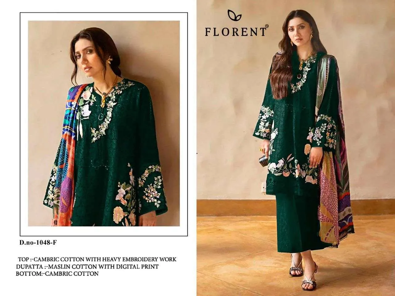Florent Tm D No 1048 Pakistani Suits