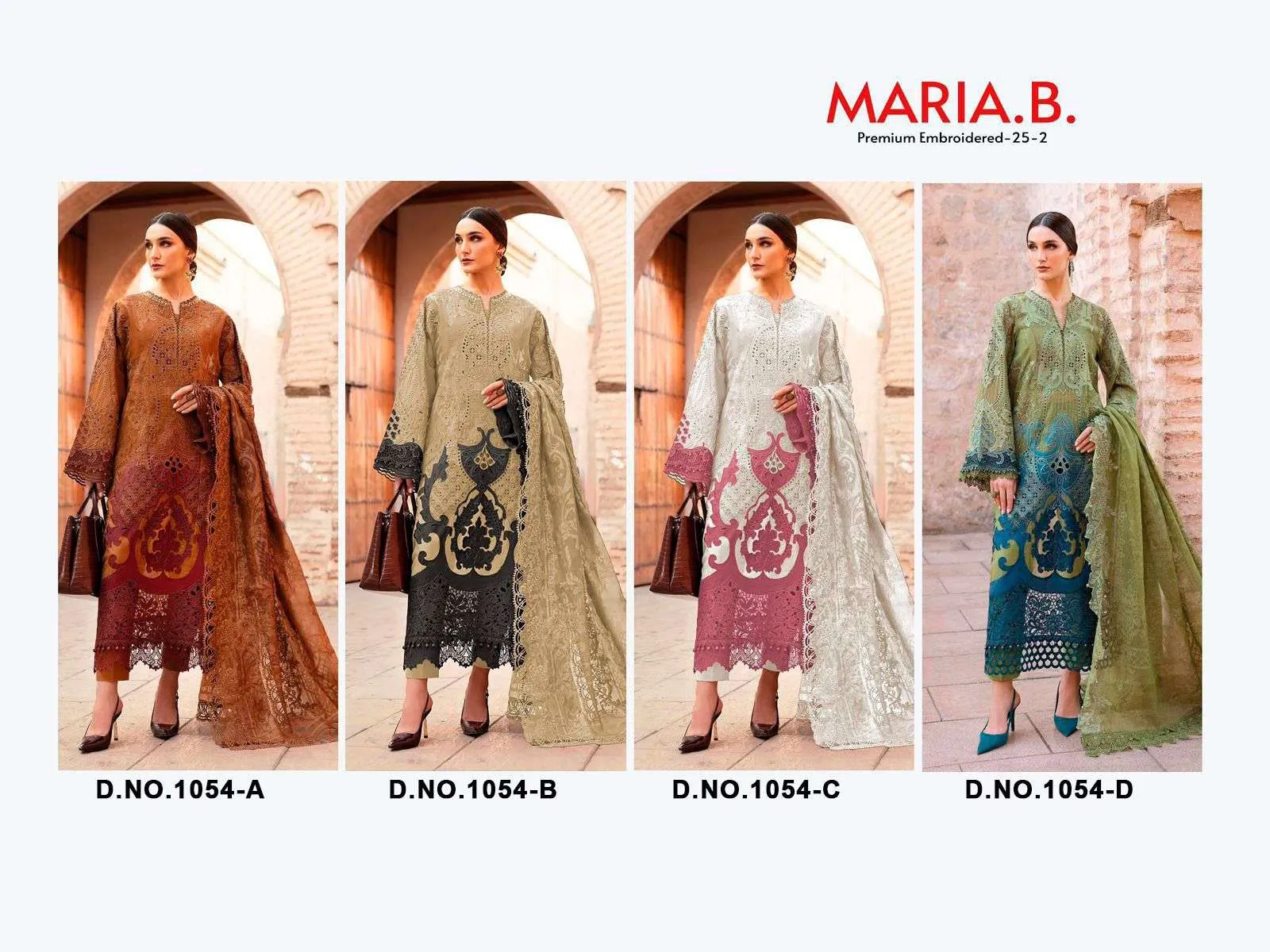 Florent Tm Maria B Premium Embroidered 25 Vol 2 Hit Design Collection Pakistani Suits
