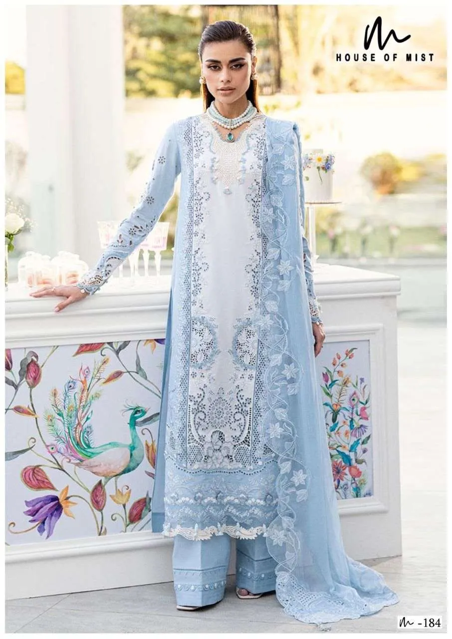 House Of Mist Ghazal Cotton Collection Vol 19 Unstitched Suits