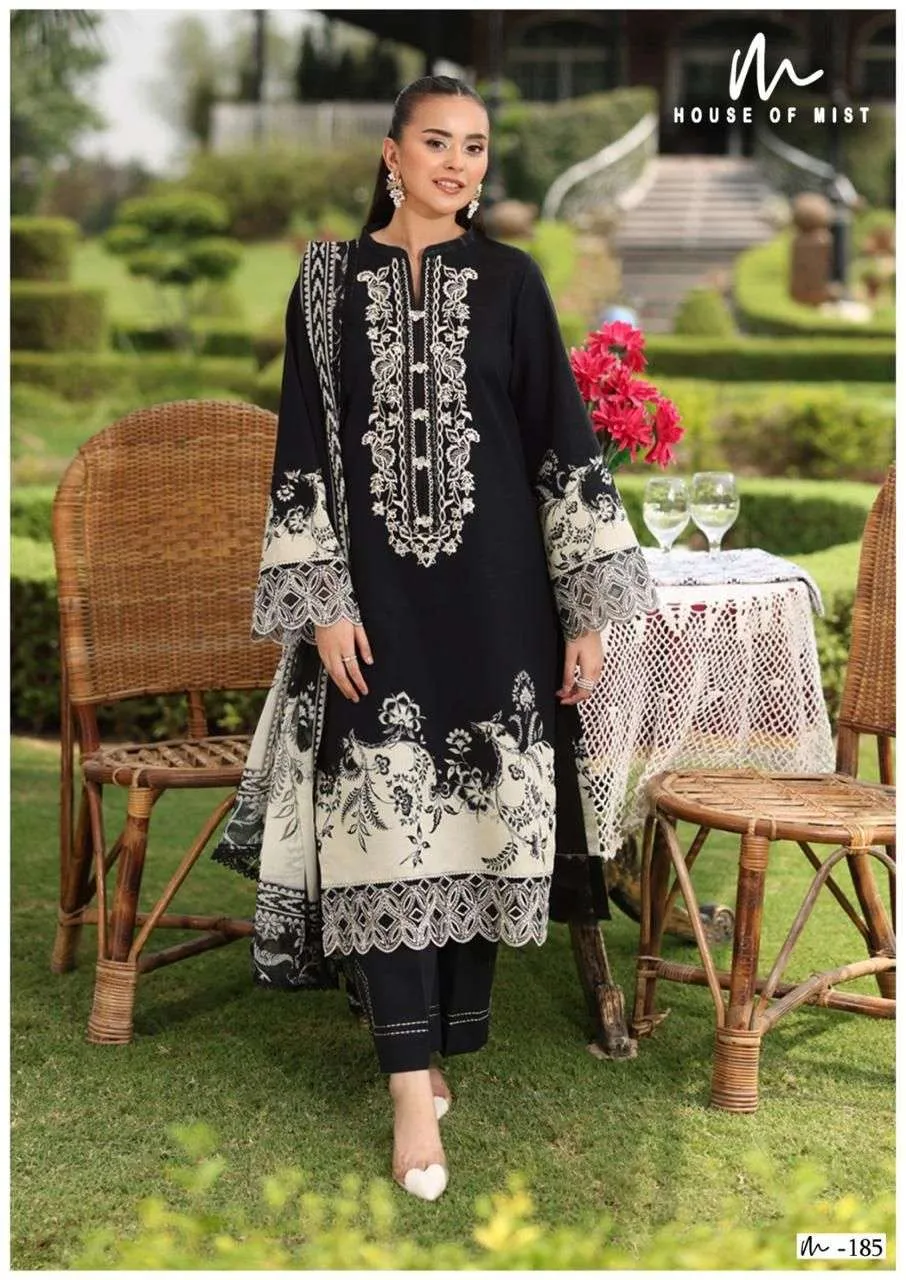 House Of Mist Ghazal Cotton Collection Vol 19 Unstitched Suits