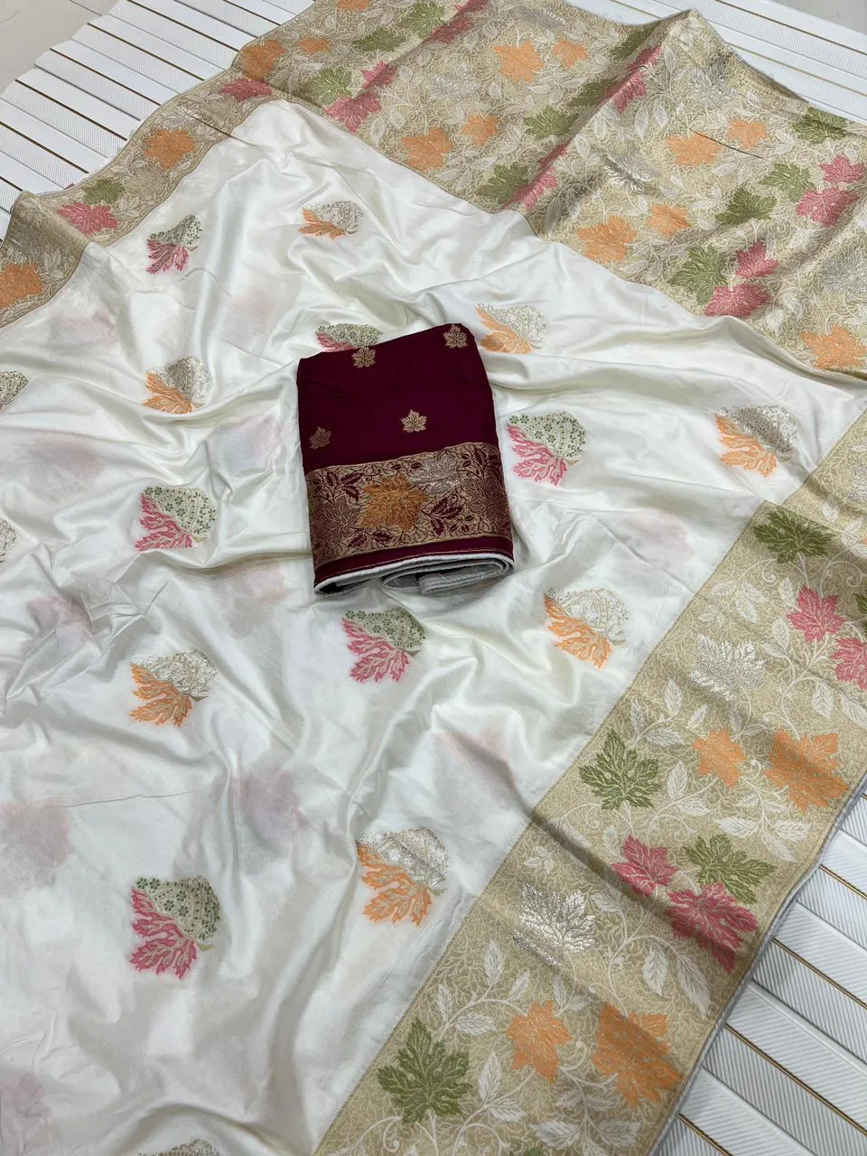 Kc 205 Dola Silk Zari Weaving Saree Collection Sarees