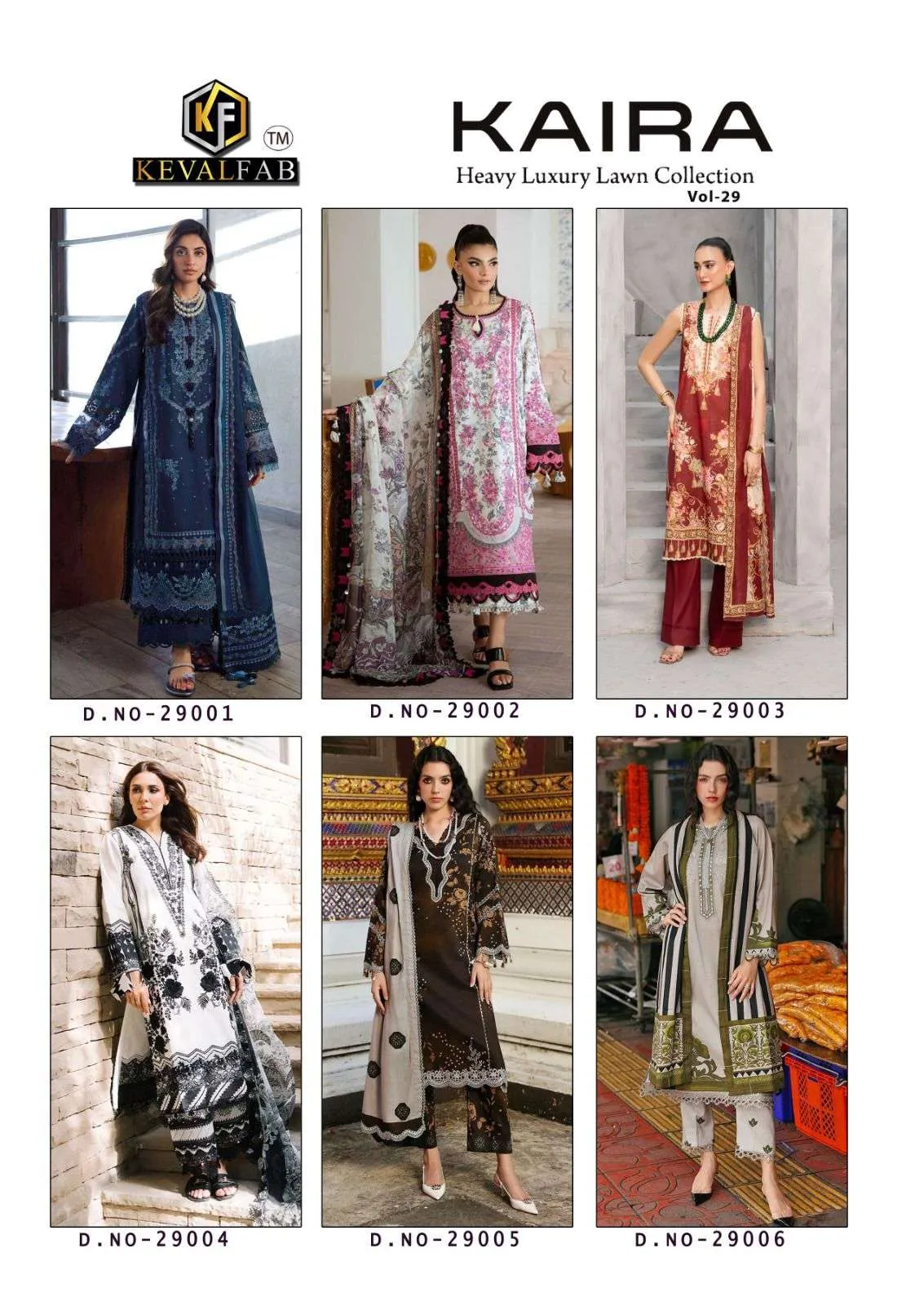 keval Fab Kaira Vol 29 Unstitched Suits
