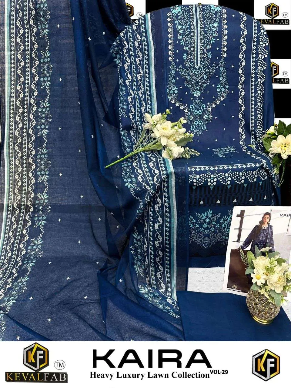 keval Fab Kaira Vol 29 Unstitched Suits