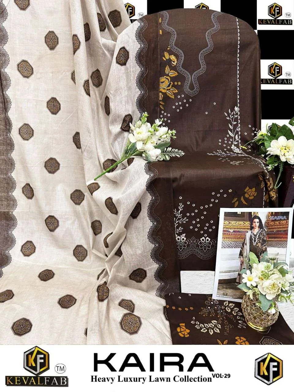 keval Fab Kaira Vol 29 Unstitched Suits