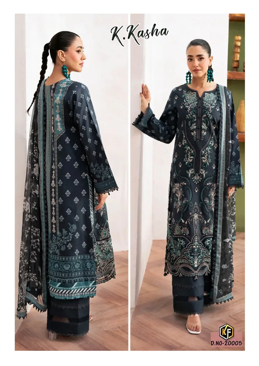 Keval K Kasha Vol 20 Unstitched Suits