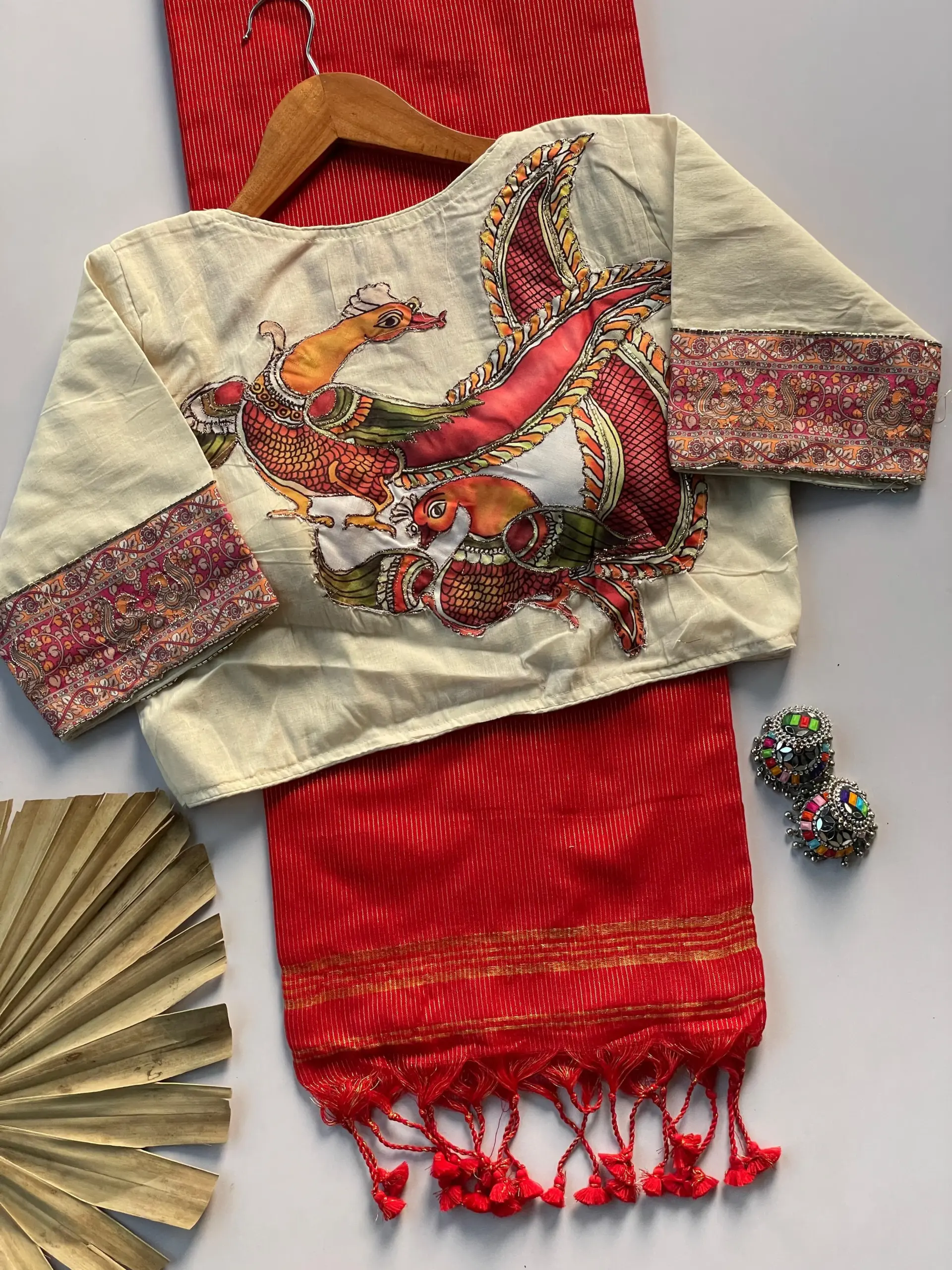 Khadi Vol 3 Khadi Cotton Jari Lining Saree and Blouse Apllic Work Collection Sarees