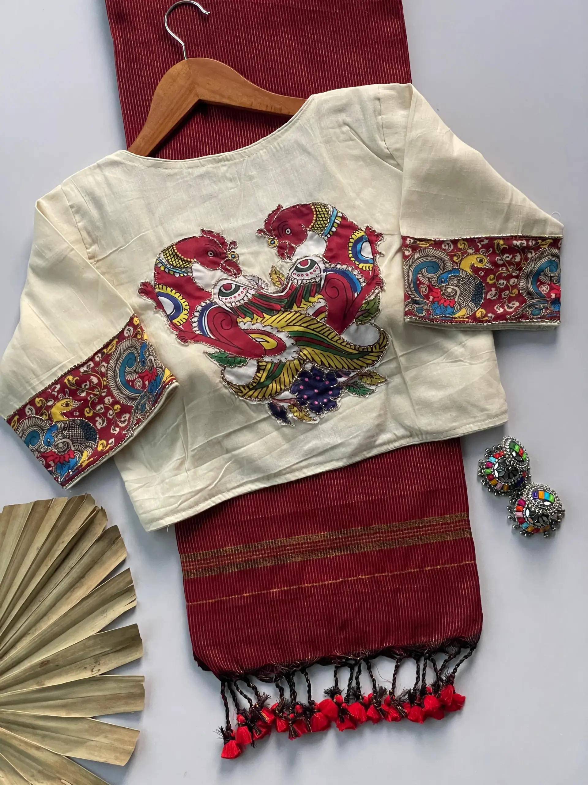 Khadi Vol 3 Khadi Cotton Jari Lining Saree and Blouse Apllic Work Collection Sarees