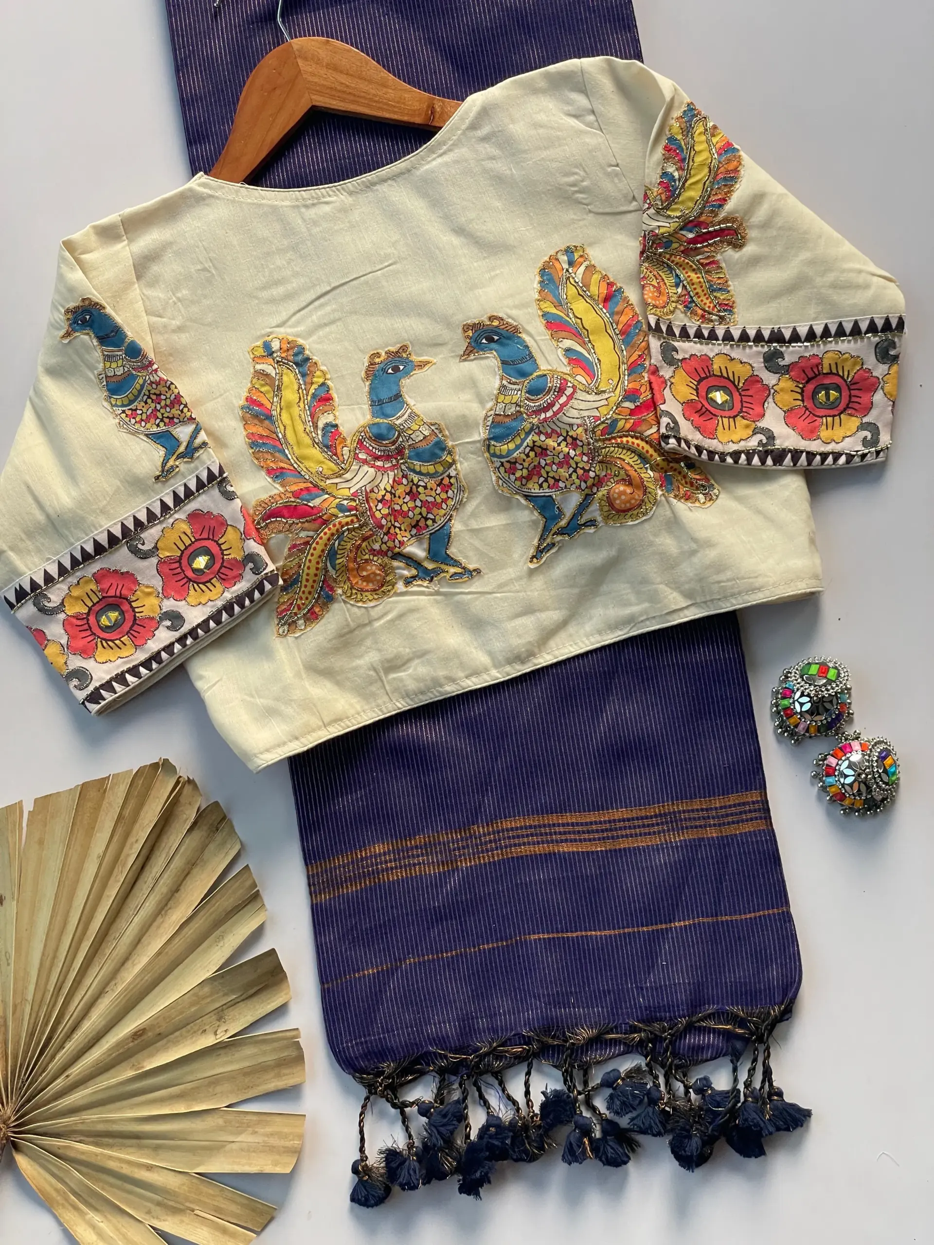 Khadi Vol 3 Khadi Cotton Jari Lining Saree and Blouse Apllic Work Collection Sarees