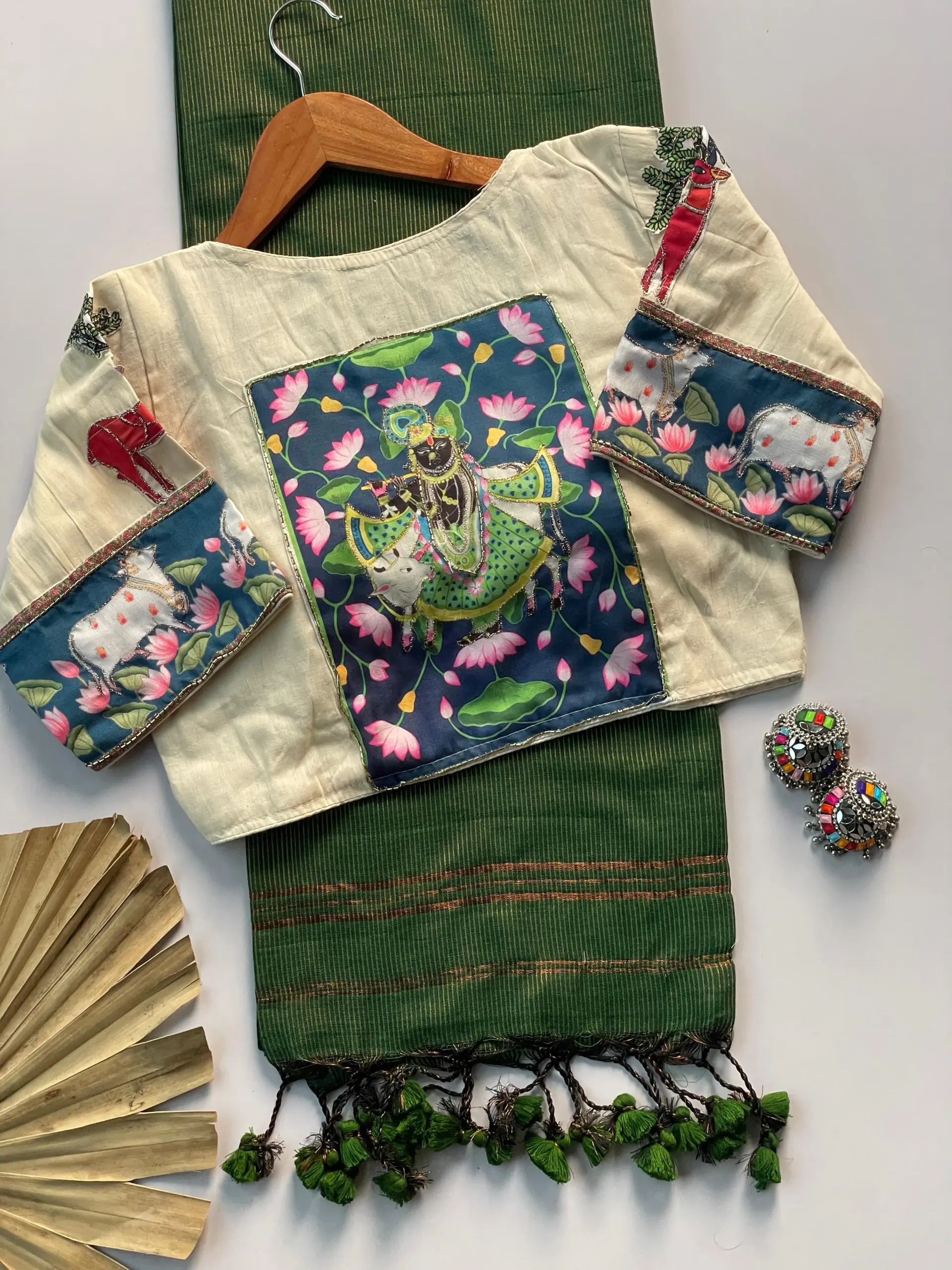 Khadi Vol 3 Khadi Cotton Jari Lining Saree and Blouse Apllic Work Collection Sarees