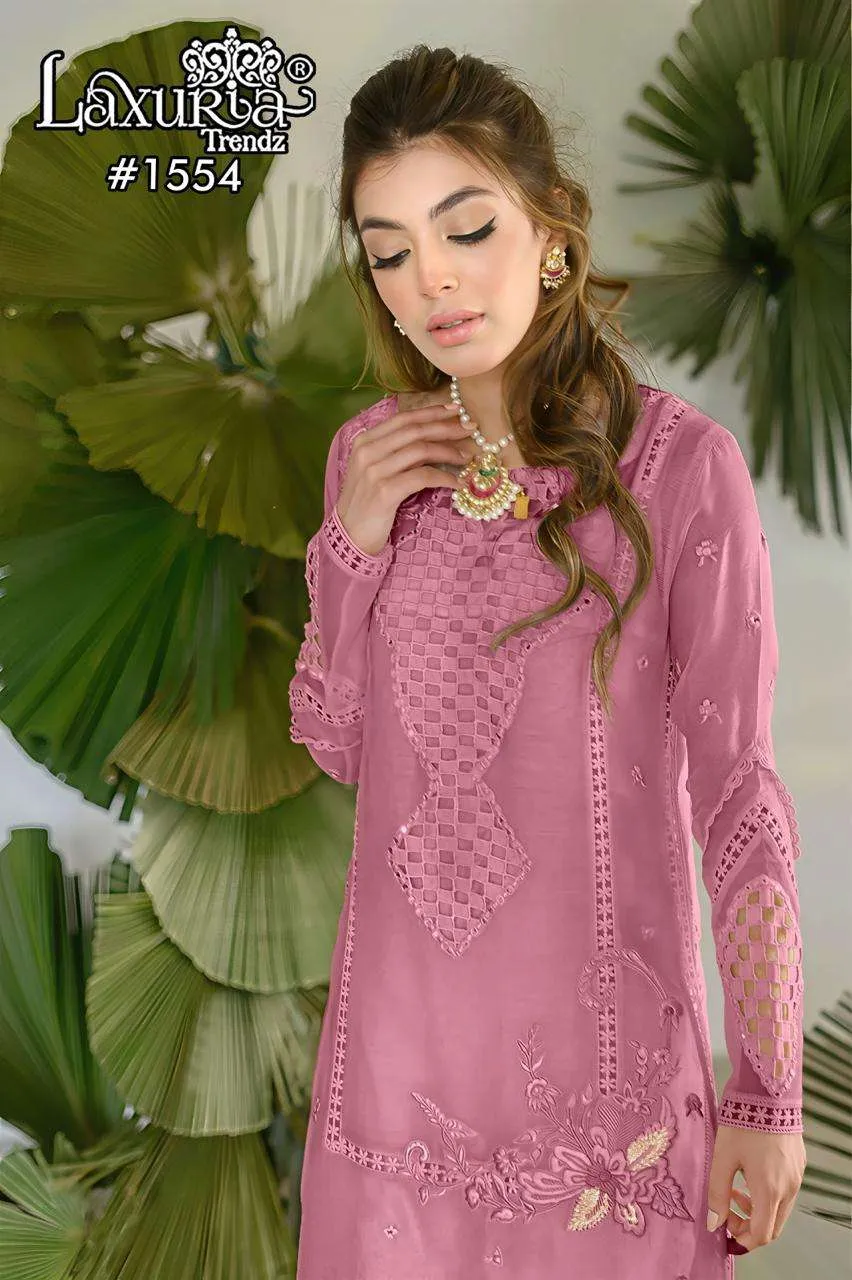 Laxuria Trendz D No 1554 Pakistani Readymade Suits