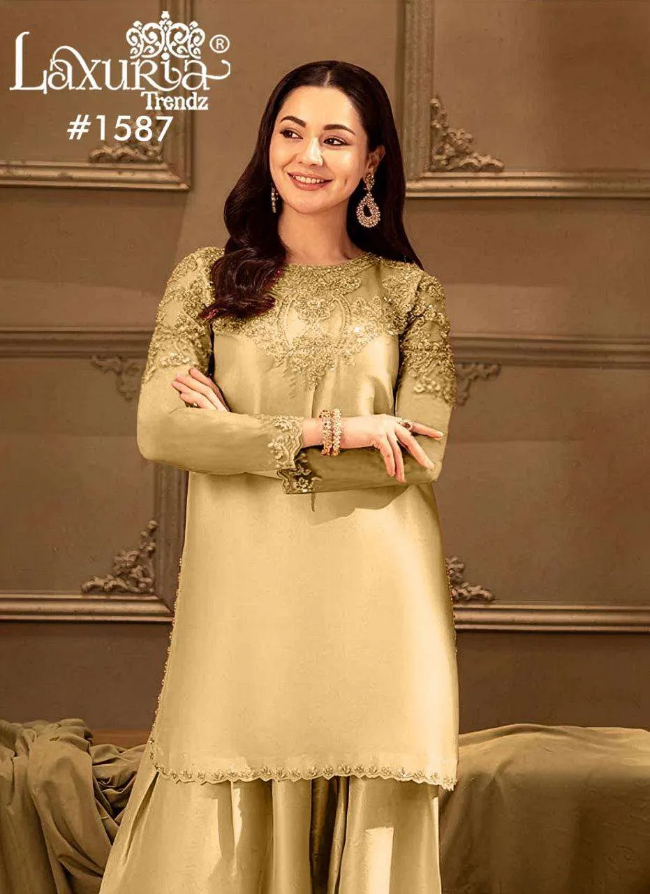 Laxuria Trendz D No 1587 Pakistani Readymade Suits
