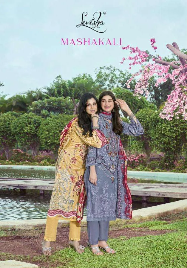Levisha Mashakali Semi Stitched Suits