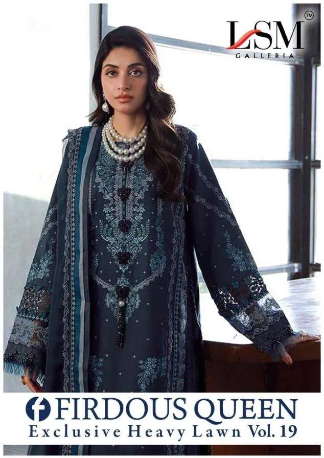 lsm Firdous Vol 19 Unstitched Suits