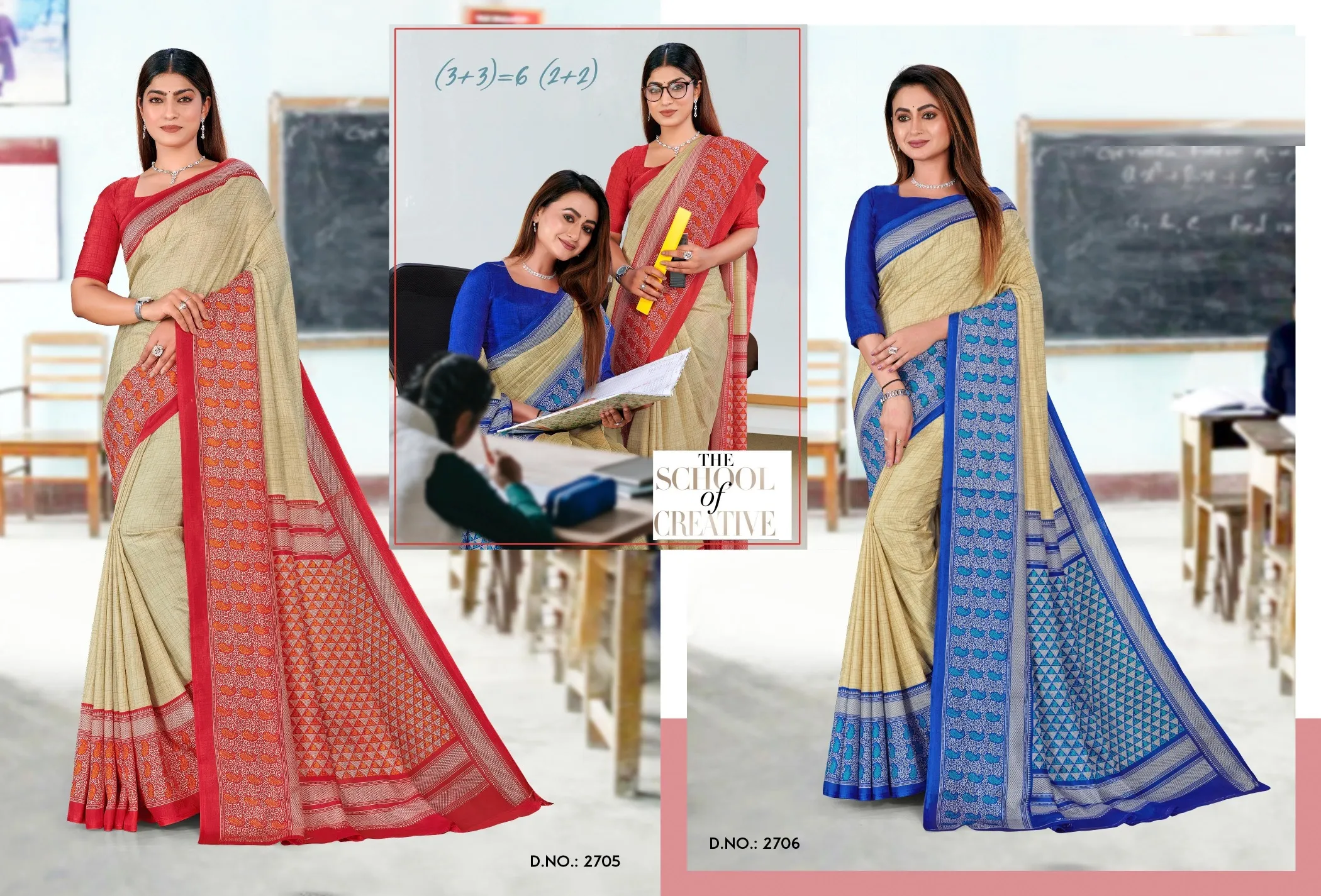 Malgudi Silk Vol 27 Cracle Silk Printed Uniform Saree Collection Sarees