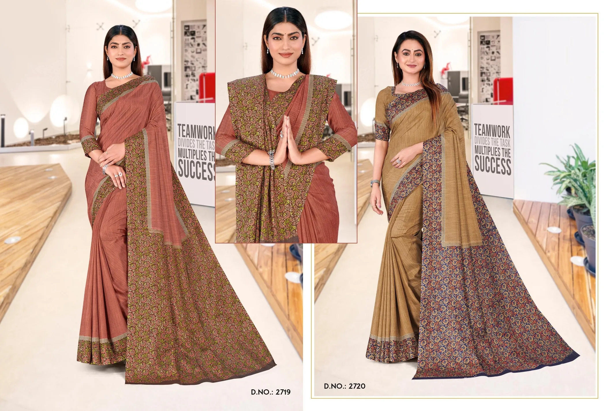 Malgudi Silk Vol 27 Cracle Silk Printed Uniform Saree Collection Sarees