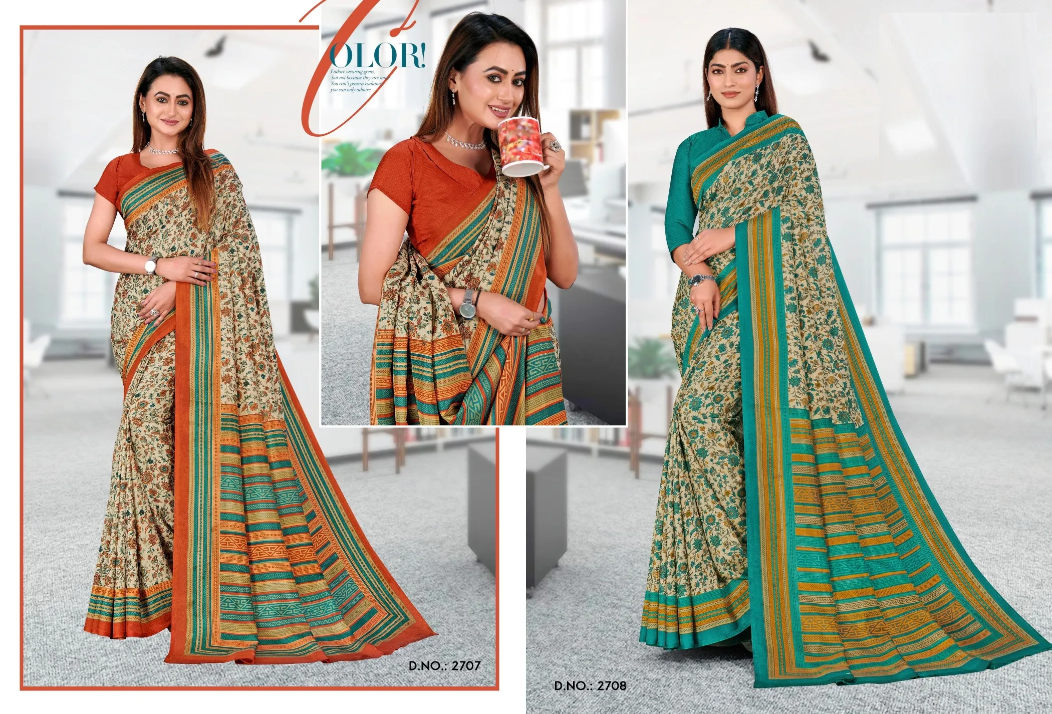 Malgudi Silk Vol 27 Cracle Silk Printed Uniform Saree Collection Sarees