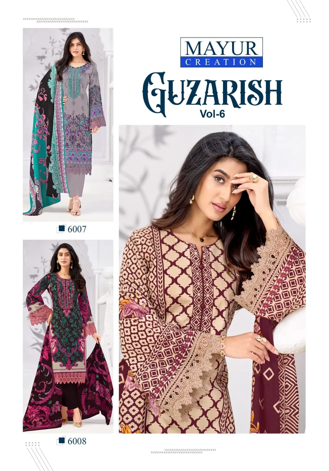 Mayur Guzarish Vol 6 Unstitched Suits