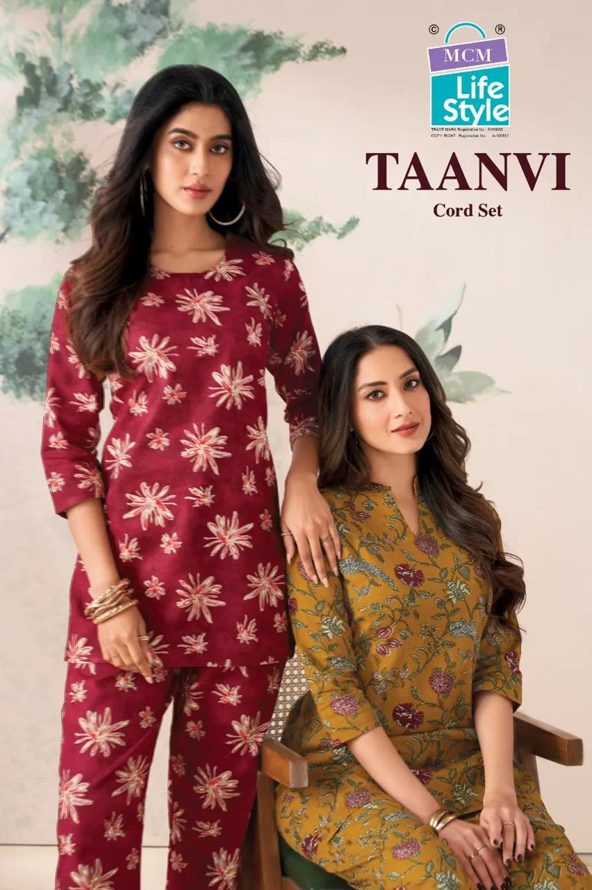 MCM Taanvi Vol 1 Co Ord Set