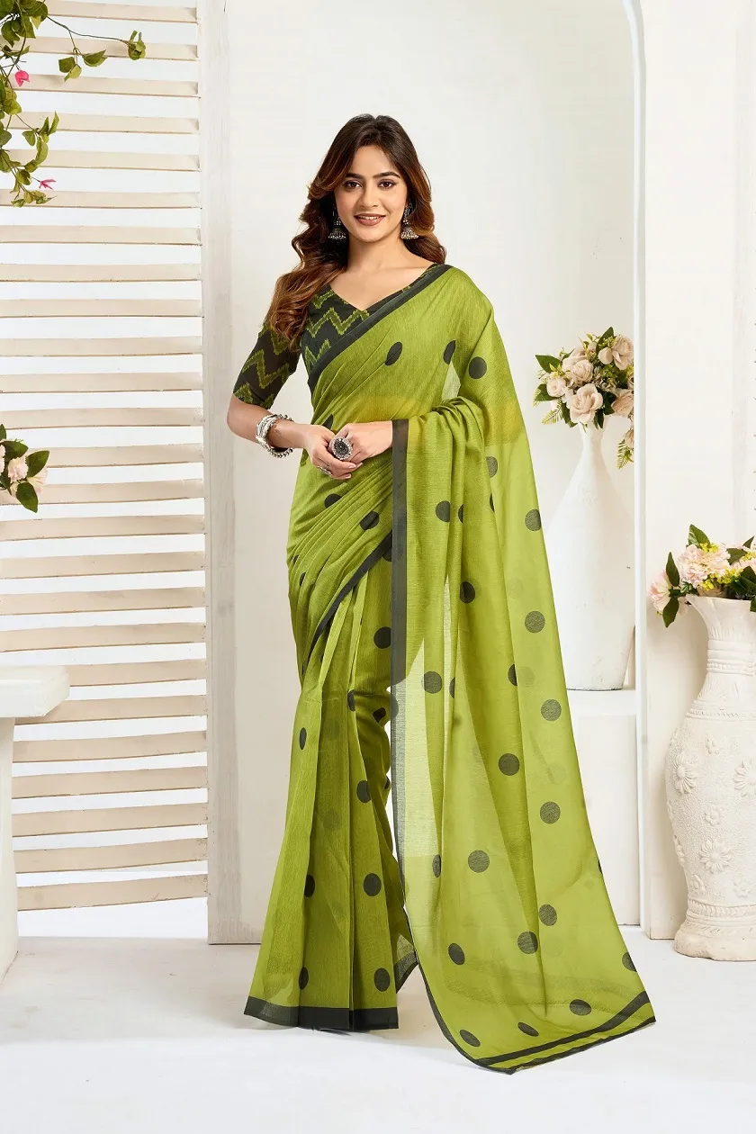 Meera 324 Linen Printed Party Wear Beautiful Saree Collection Sarees