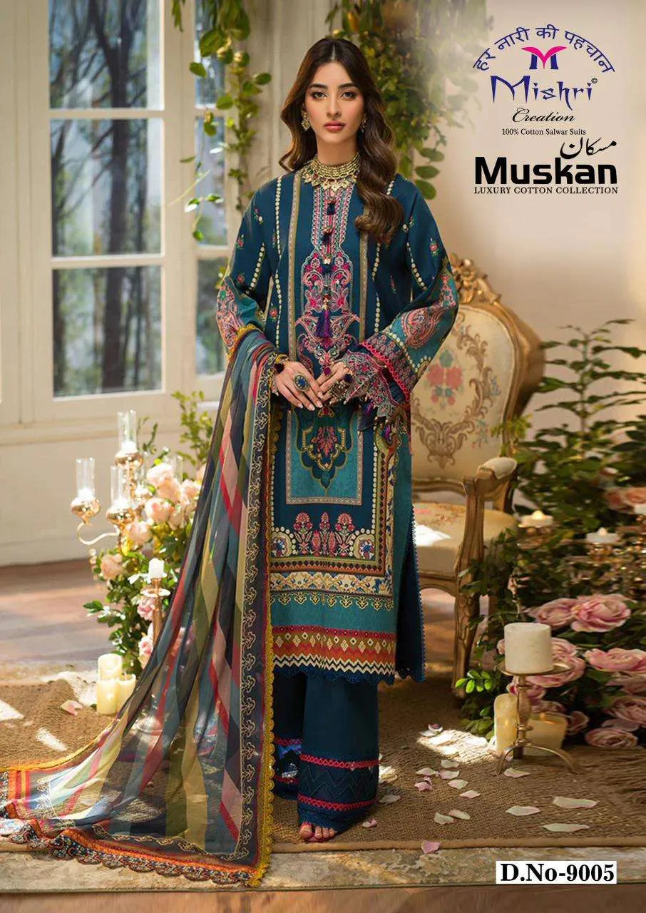 Mishri Muskan Vol 9 Unstitched Suits