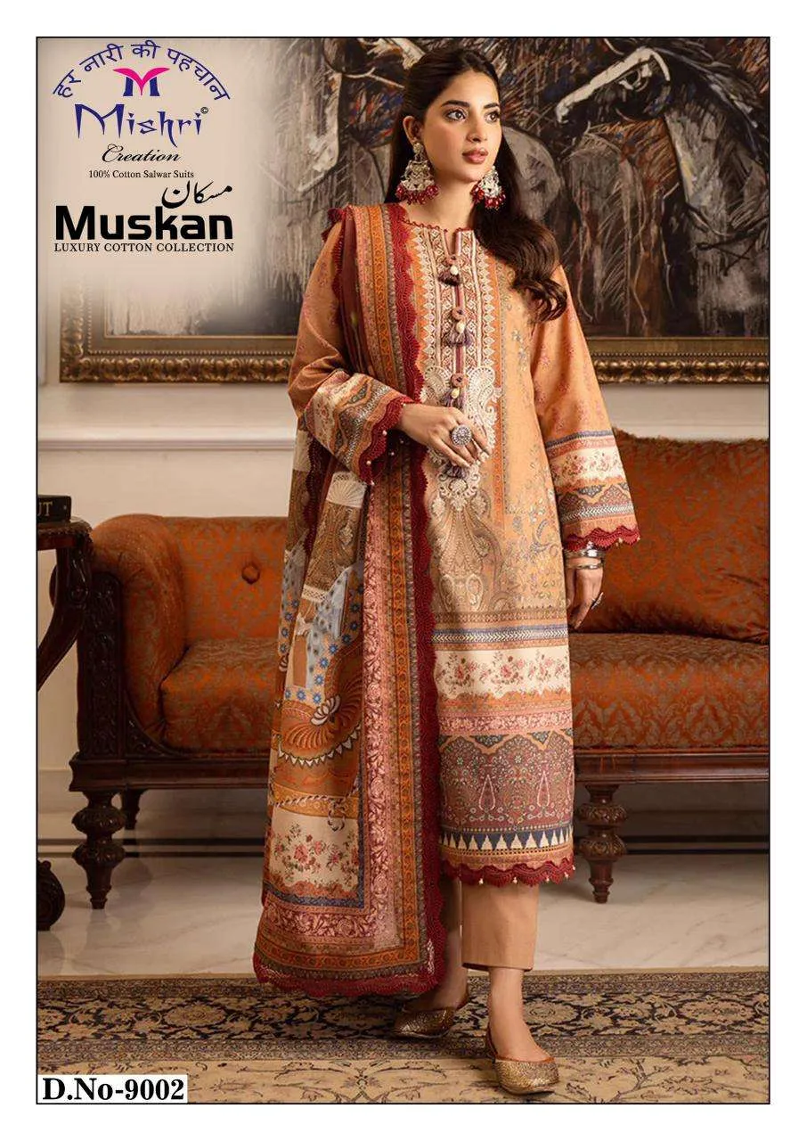 Mishri Muskan Vol 9 Unstitched Suits