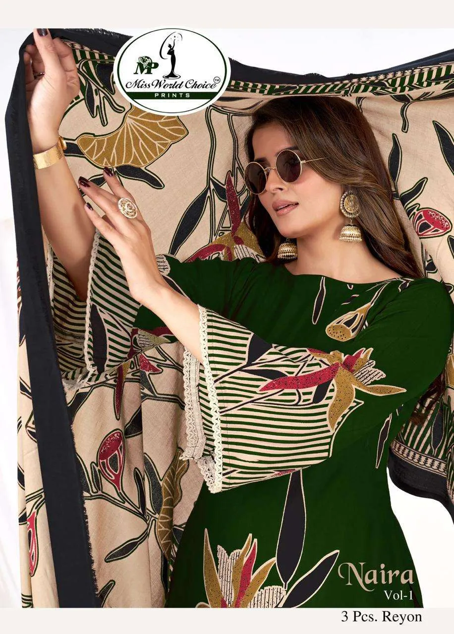 Mishri Naira Vol 1 Semi Stitched Suits