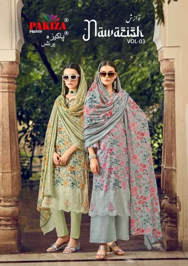Pakiza Prints Nawazish Vol Unstitched Suits