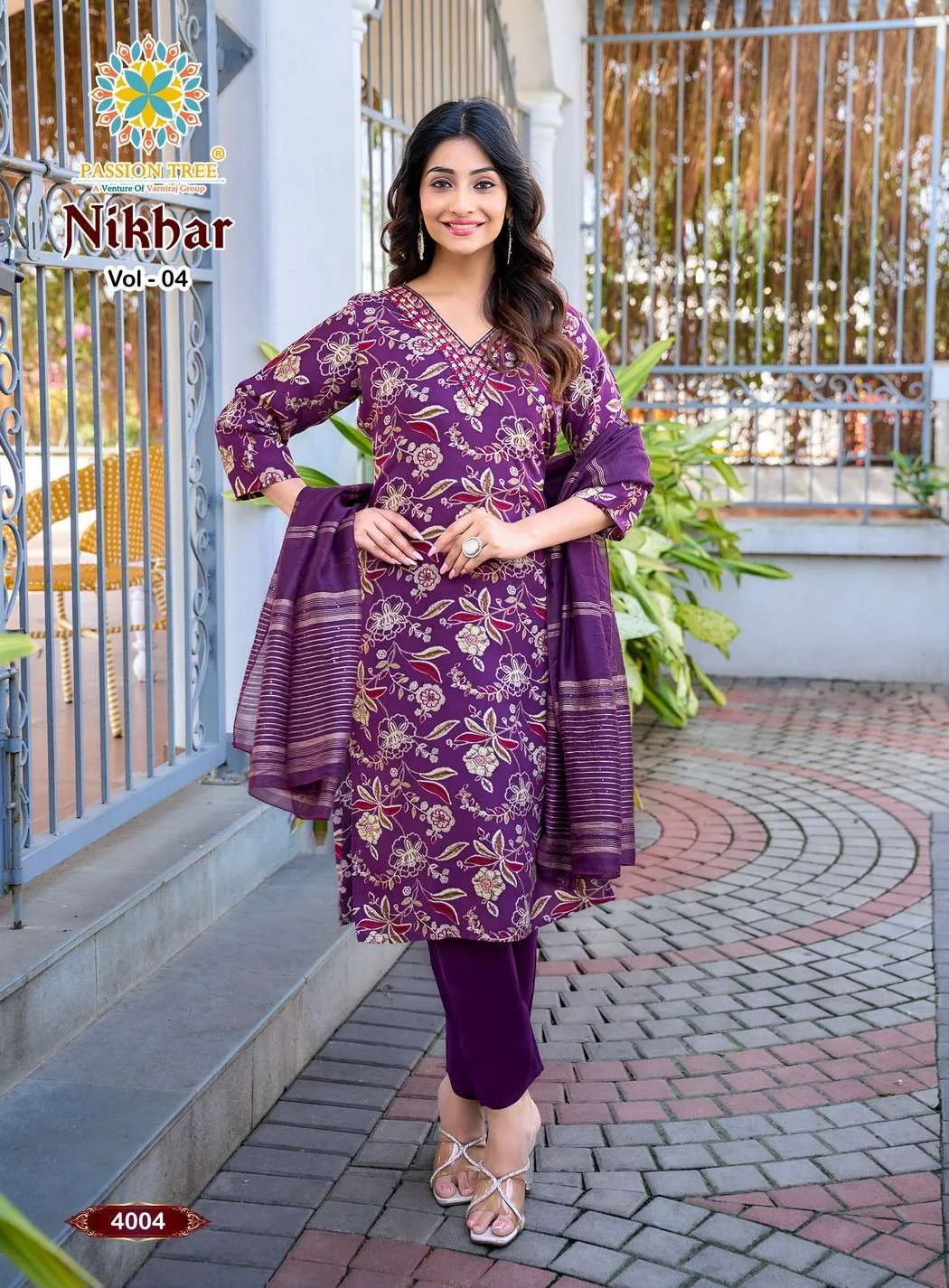 Passion Tree Nikhaar Vol 4 Readymade Suits