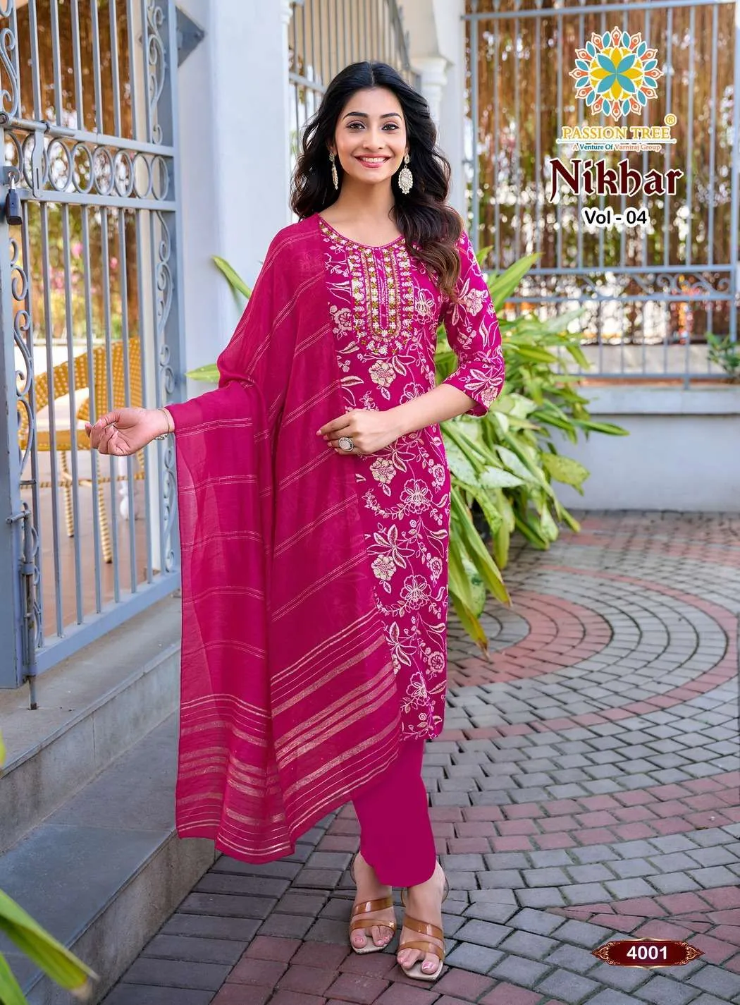 Passion Tree Nikhaar Vol 4 Readymade Suits