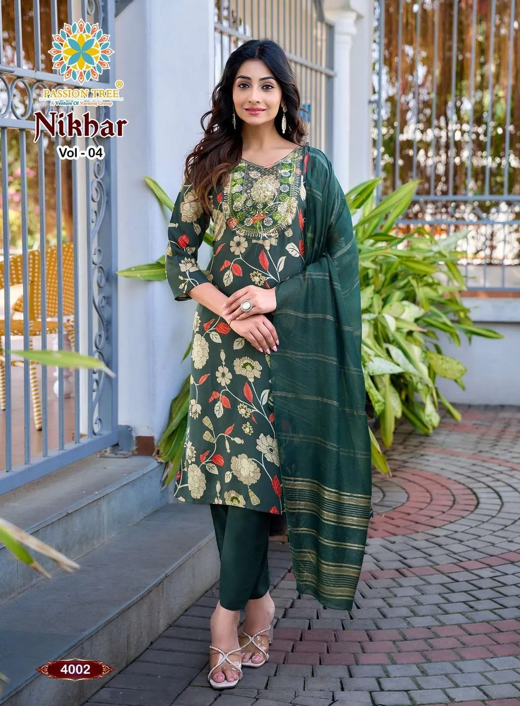 Passion Tree Nikhaar Vol 4 Readymade Suits