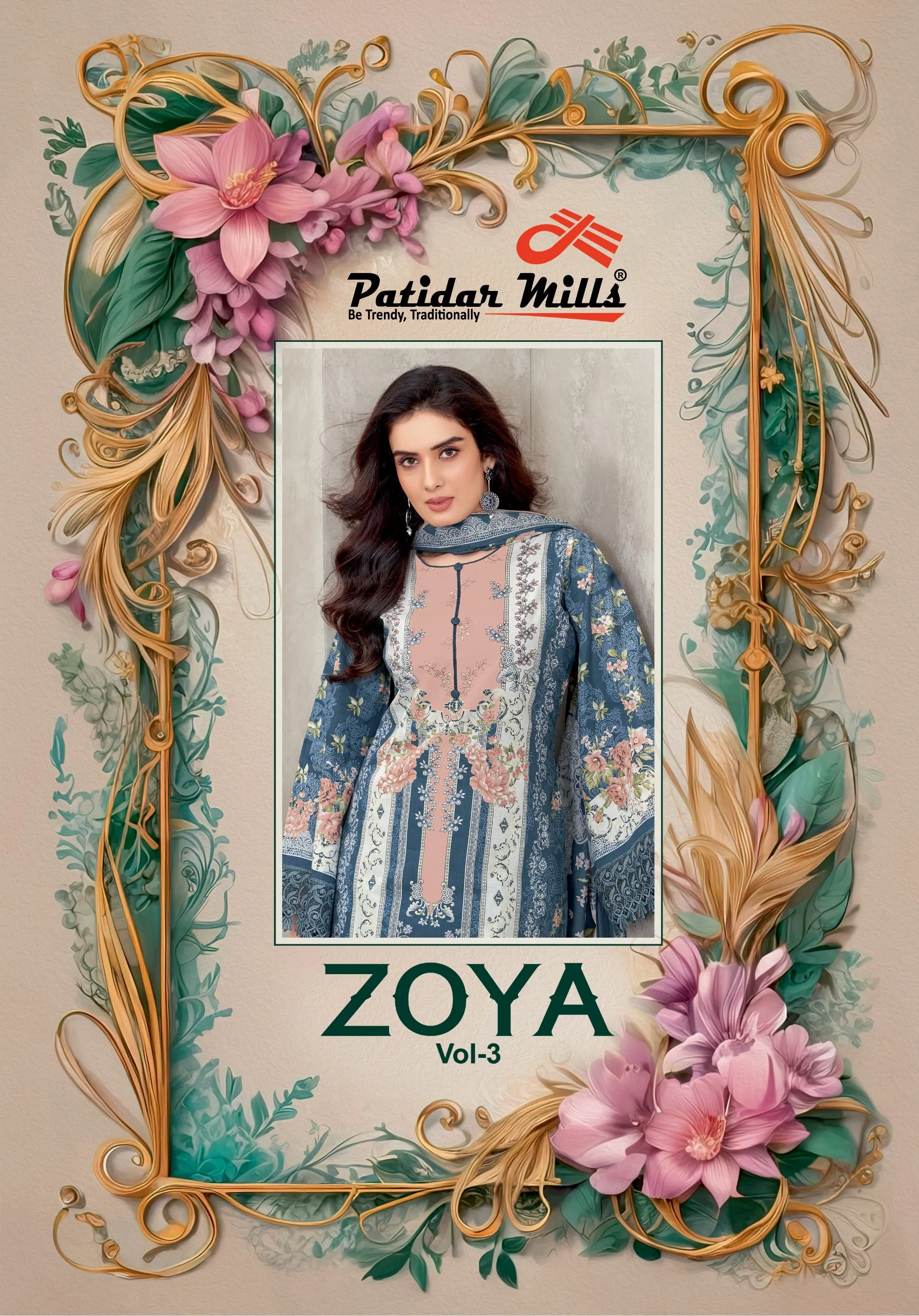 Patidar Zoya Vol 3 Unstitched Suits