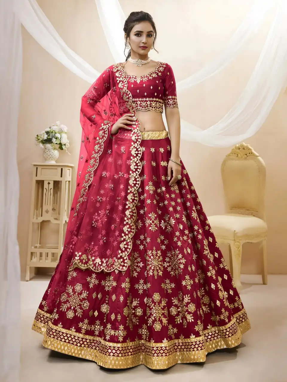 Zeel 502 Wedding Lehenga Choli For Women