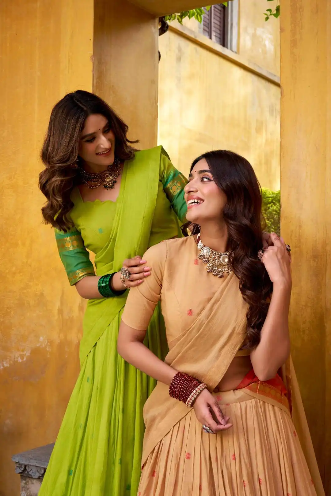 WMN 1904A Lehenga Choli Pongal Design