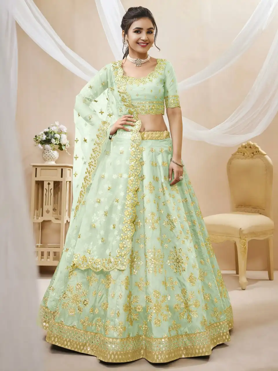 Zeel 504 Lehenga Choli Wholesale Market in Surat
