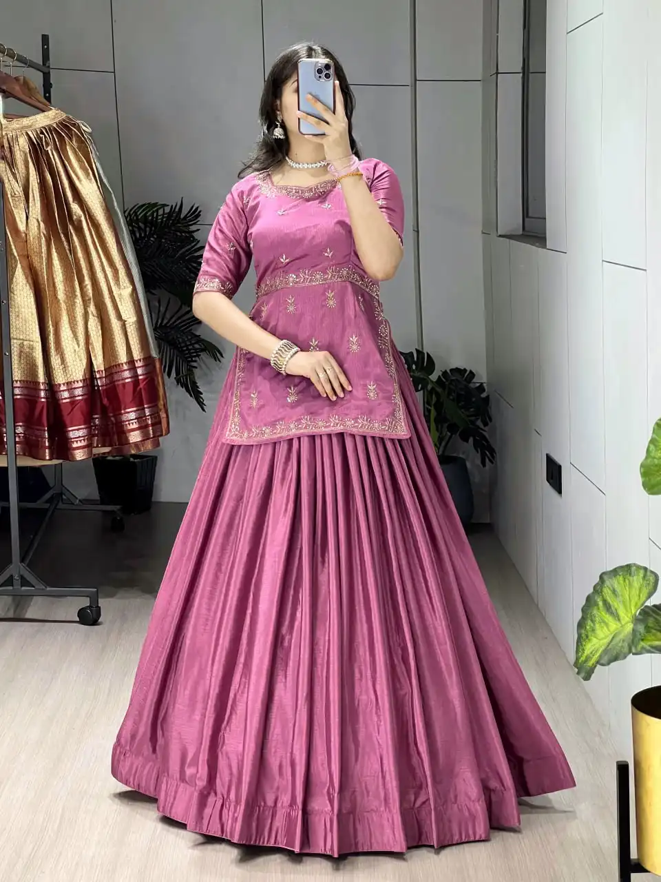 WMT 8226 Lehenga Top Wholesale Market In India