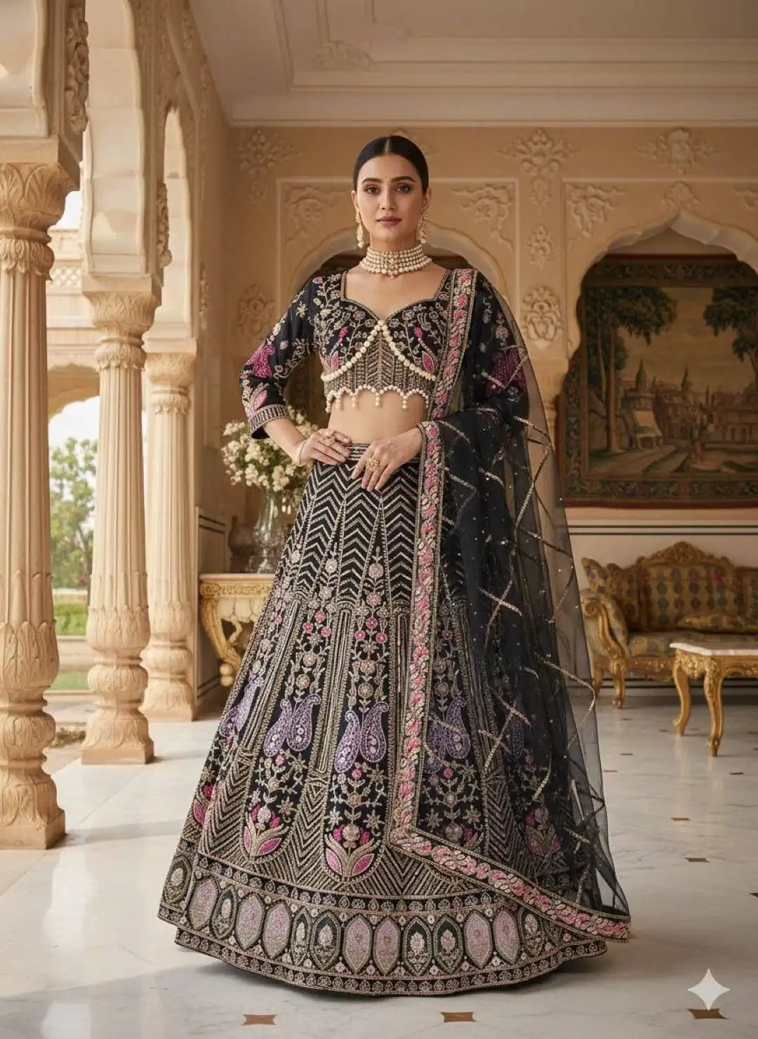 HCR 1101A Wedding Lehenga Choli Online Shopping India