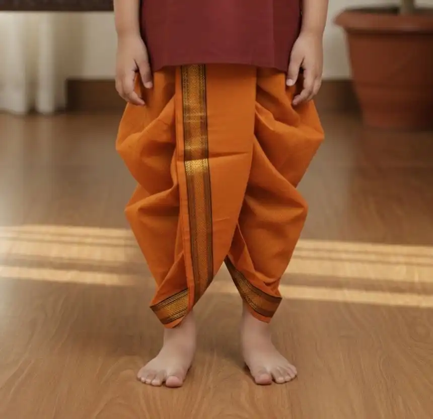 Shyam Vol 71 Kids Maharaj Dhoti Wholesale Online