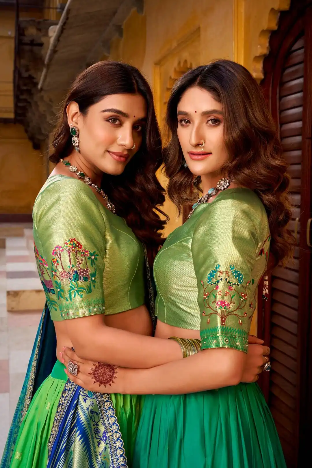 WMN 2030A Paithani Lehenga Choli For Women