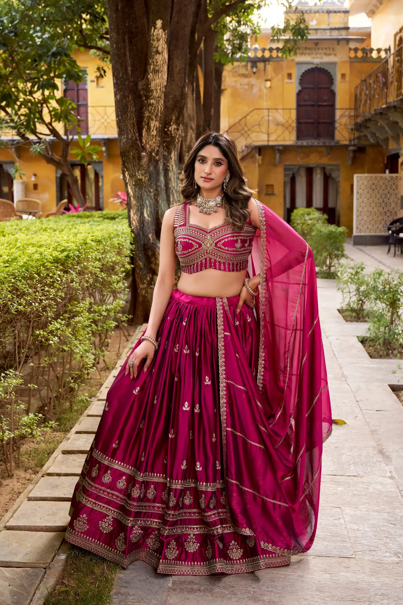 WMN 1474 Wedding Lehenga Wholesale Market In Surat