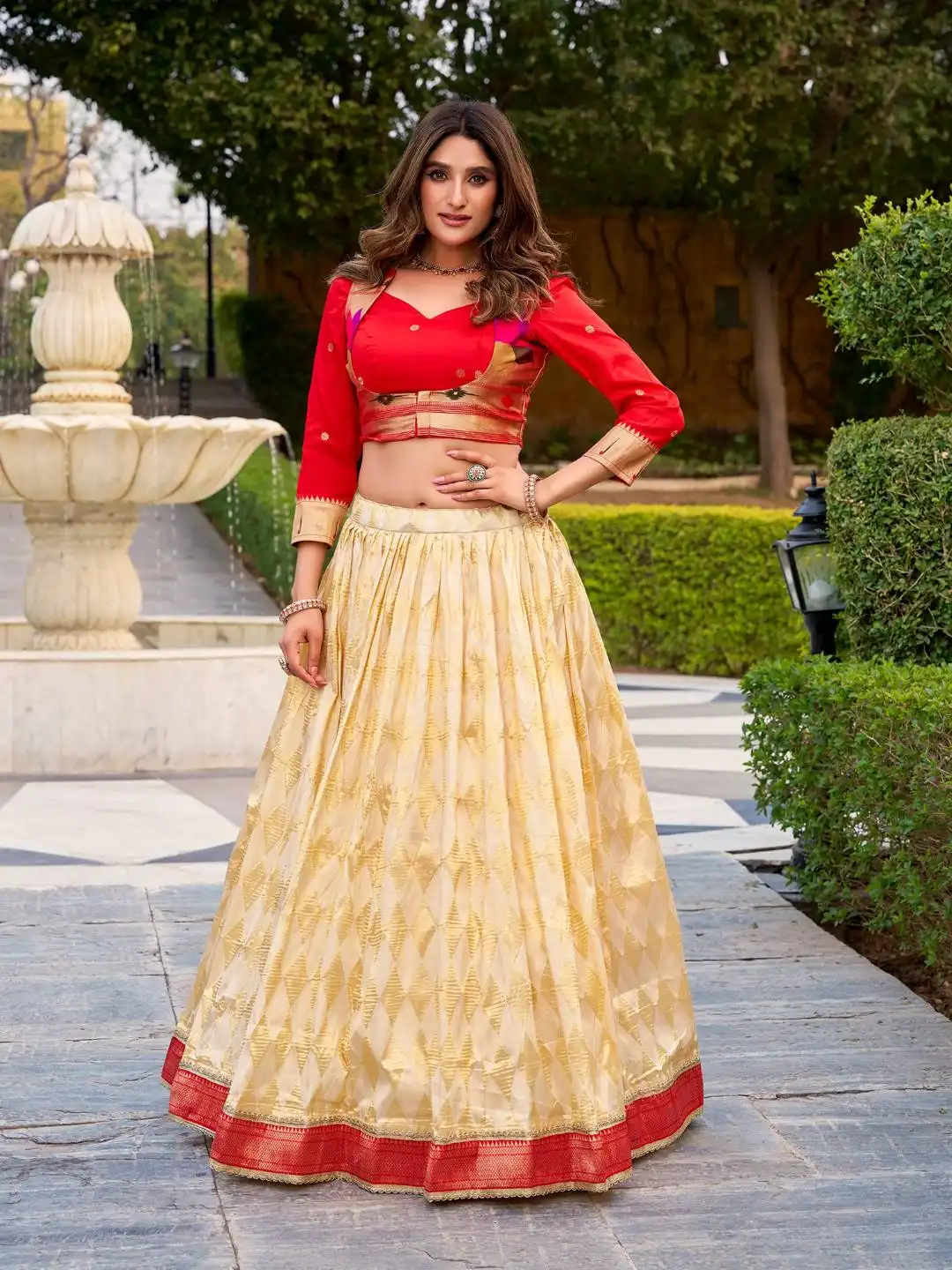 WMN 1130 Paithani Co Ord Set Lehenga Online Shopping