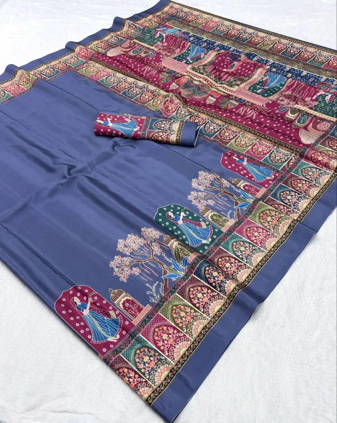 VFT Vol 202 Printed Saree Wholesale Market In India