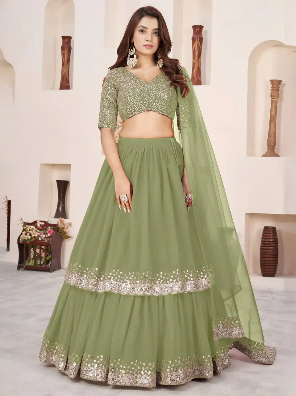 Zeel 5066D Lehenga For Mehndi Function Online Shopping
